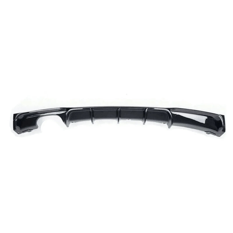 BMW 3 Series F30 F31 M Sport Twin Exhaust Rear Diffuser Gloss Black 12-19