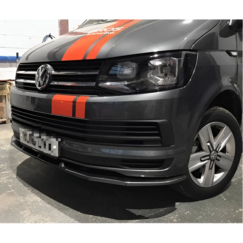 VW T6 Transporter Front Splitter