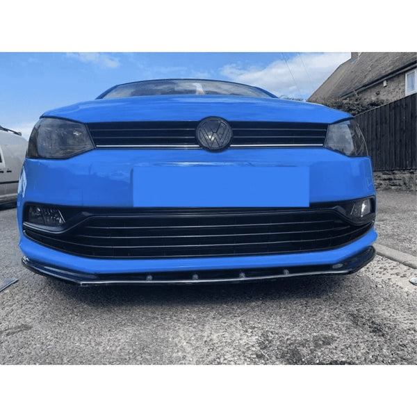 VW POLO 5 (6r) (6c) Front Splitter 09-14