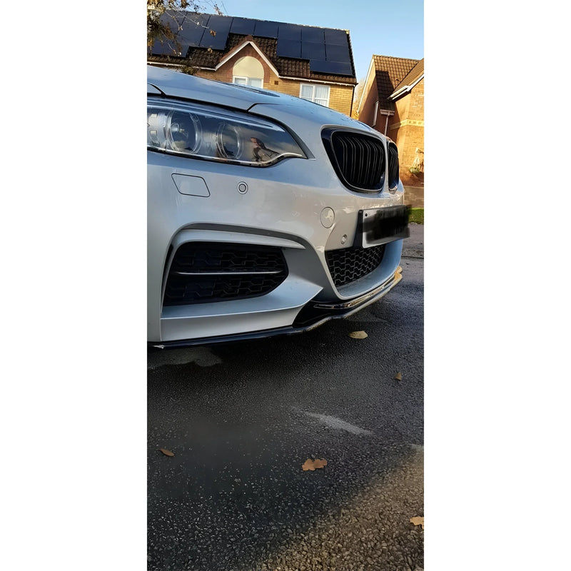 BMW 2 F22 F23 M Sport Front Splitter (2013 Upwards)