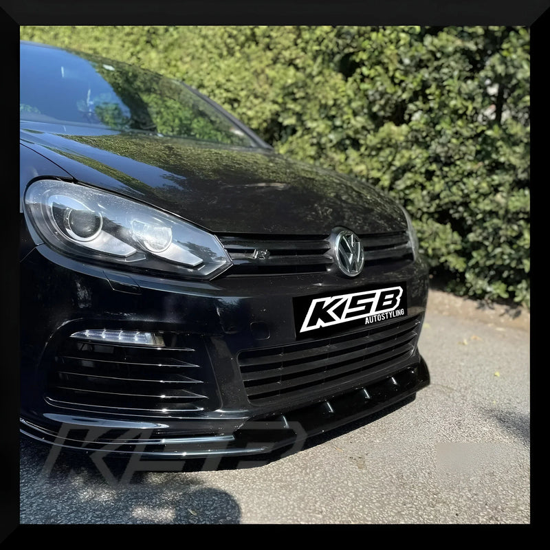 VW GOLF MK6 R FRONT SPLITTER