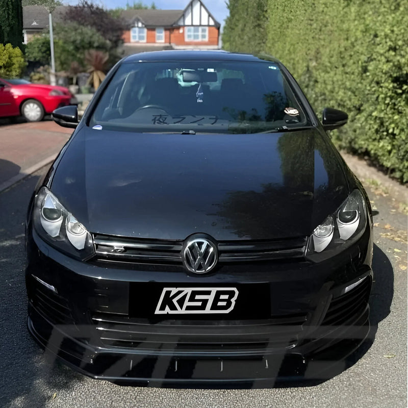 VW GOLF MK6 R FRONT SPLITTER