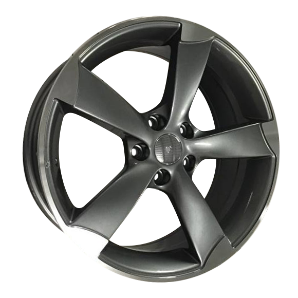 20x9" TTRS Rotor Style Alloy Wheels Satin Gunmetal Machined