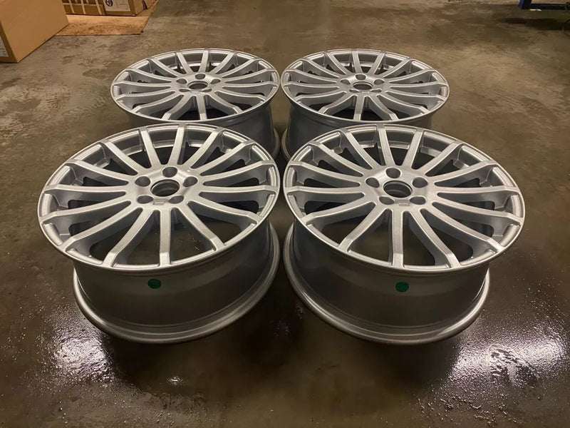 18" Ford Focus RS MK2 Style Wheels Quartz Silver | OMI Wheels