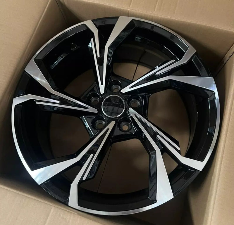 18" A3 2021 Alba S Line Style Alloy Wheels - VW Golf, Caddy, Seat, Audi A3, A4, A6, TT | OMI Wheels