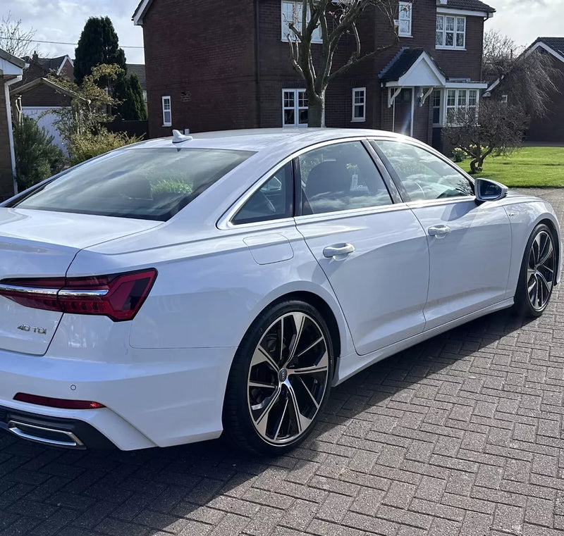 20" Audi A6/S6/Allroad SQ5 Style Gloss Black & Machined Alloy Wheels | OMI Wheels