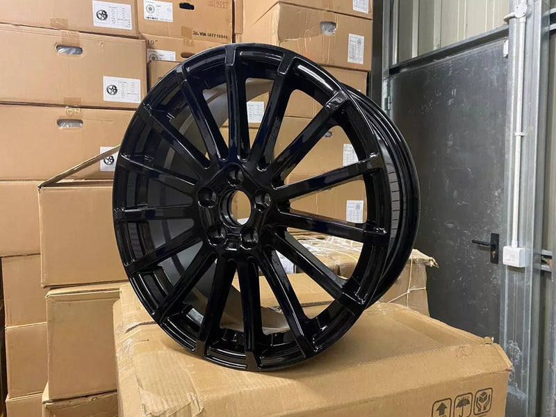 18" Focus RS MK2 Style Alloy Wheels Gloss Black | OMI Wheels