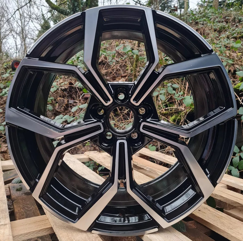 18" VW Faro Style Alloy Wheels - Golf GTD, GTI, Caddy, Passat, Audi, Seat