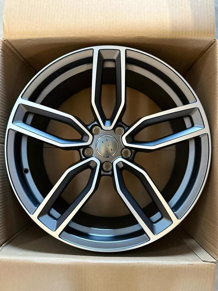 18" Audi S3 A Style Alloy Wheels - Gunmetal MF | Audi, VW, Seat