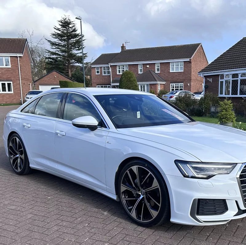 20" Audi A6/S6/Allroad SQ5 Style Gloss Black & Machined Alloy Wheels | OMI Wheels