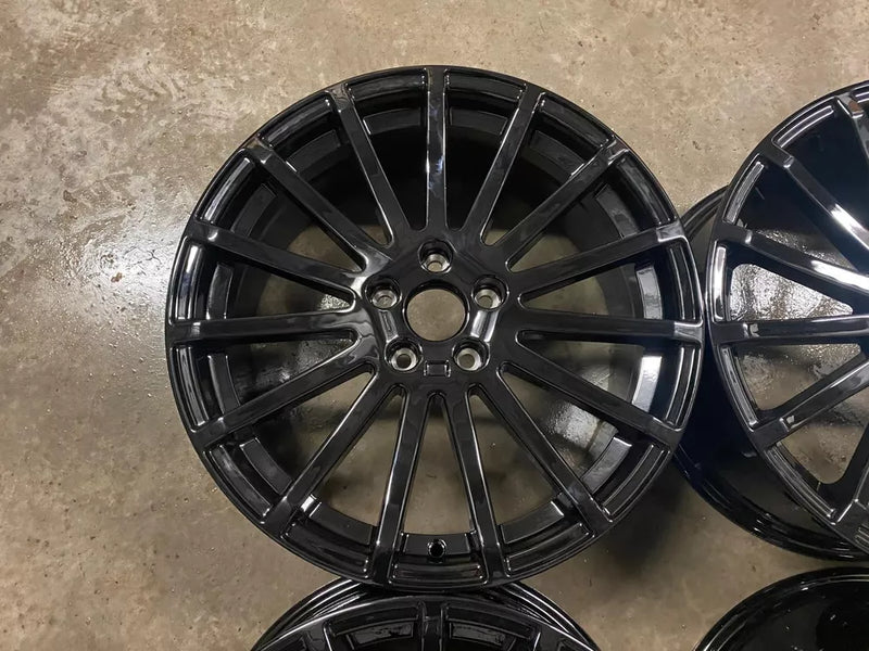 18" Focus RS MK2 Style Alloy Wheels Gloss Black | OMI Wheels