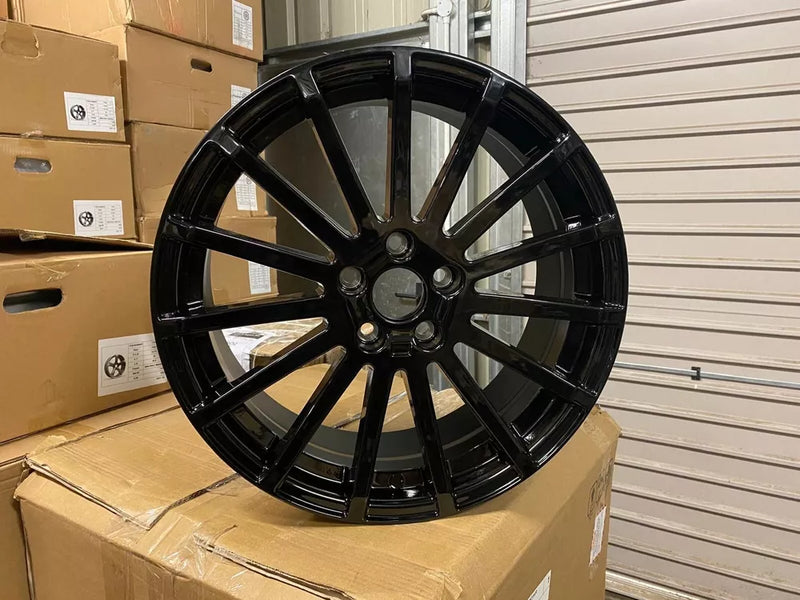 18" Focus RS MK2 Style Alloy Wheels Gloss Black | OMI Wheels