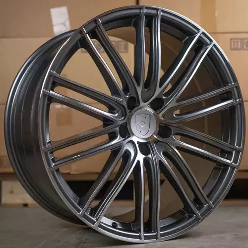 21″ Macan 416 Style Gunmetal MF Alloy Wheels for Porsche Macan