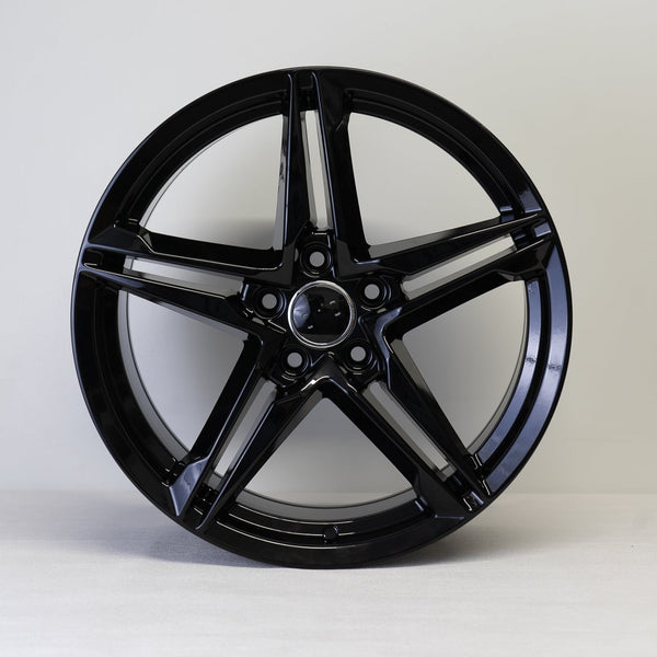 18 inch alloy a5 s line alloy wheel black