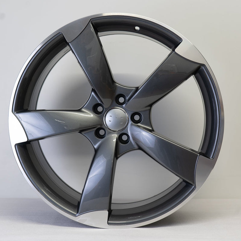 20x9" TTRS Rotor Style Alloy Wheels Gunmetal Machined